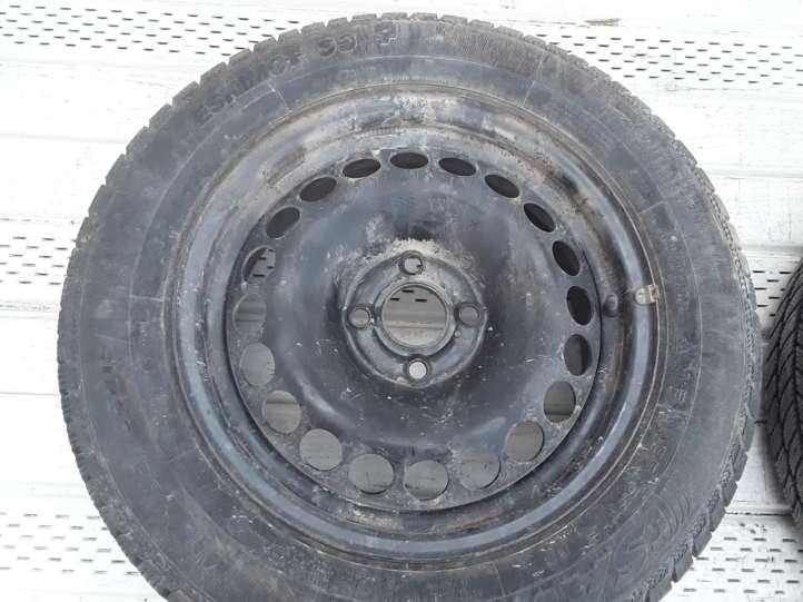 4X100R15 Opel Corsa D R 15 plieninis štampuotas ratlankis (-iai)