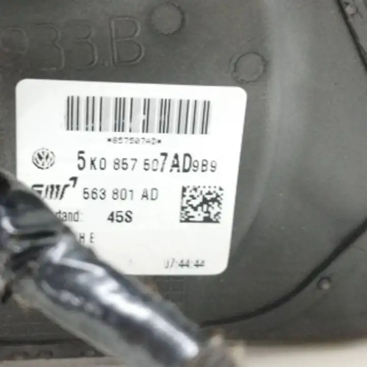 Volkswagen Golf VI (2009 - 2013) 5K0857507AD Боковое зеркало с электроприводом — фото 2