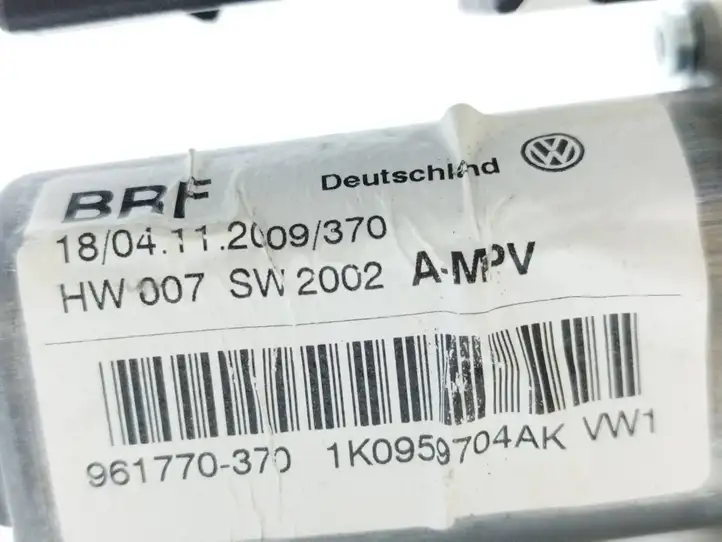 Volkswagen Touran I (2003 - 2010) 1K0959704AK Стеклоподъемник задней двери — фото 5