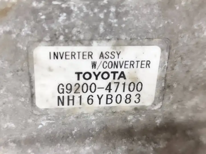 Toyota Prius (XW20) (2003 - 2009) G927047040 Инвертор напряжения — фото 6