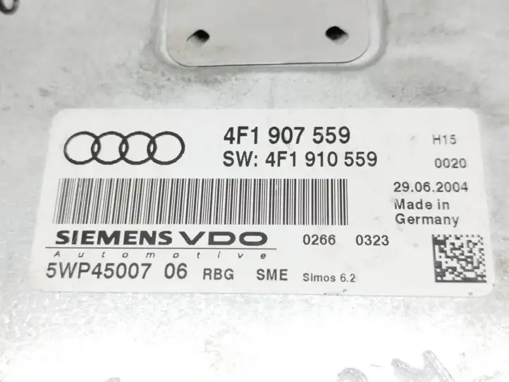 Audi A6 S6 C6 4F (2008 - 2011) 4F1907559 Блок управления двигателем (ЭБУ) — фото 6