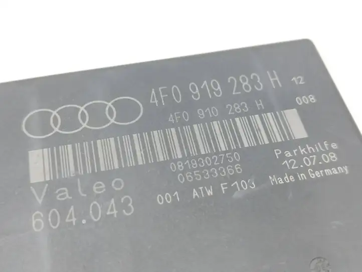 Audi A6 S6 C6 4F (2008 - 2011) 4F0919283H Блок управления парктрониками — фото 5