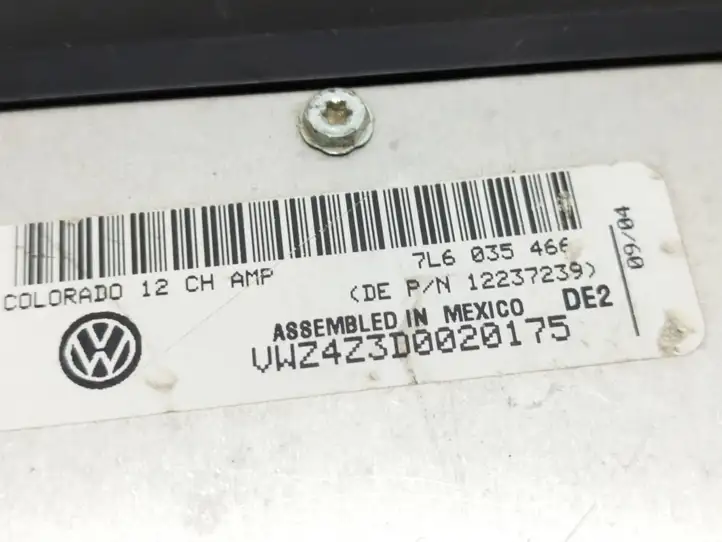 Volkswagen Touareg I (2002 - 2010) 7L6035466 Усилитель звука — фото 6