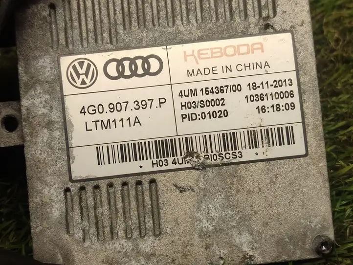 Audi A3/S3 8V (2012 - 2016) 4G0907397P Блок розжига ксенона — фото 2