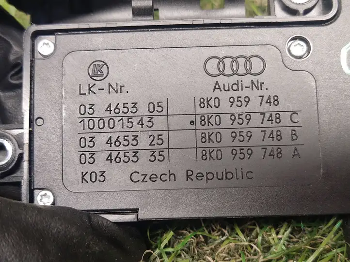 Volkswagen PASSAT CC (2008 - 2012) 8K0959748 Управление регулеровки сидений — фото 3