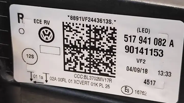 Volkswagen Golf VII (2013 - 2019) 90141153 Передняя фара — фото 4