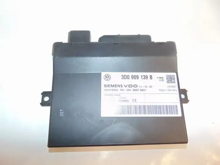 Volkswagen Touareg I (2002 - 2010) 3D0909139B Блок бесключевого доступа — фото 1