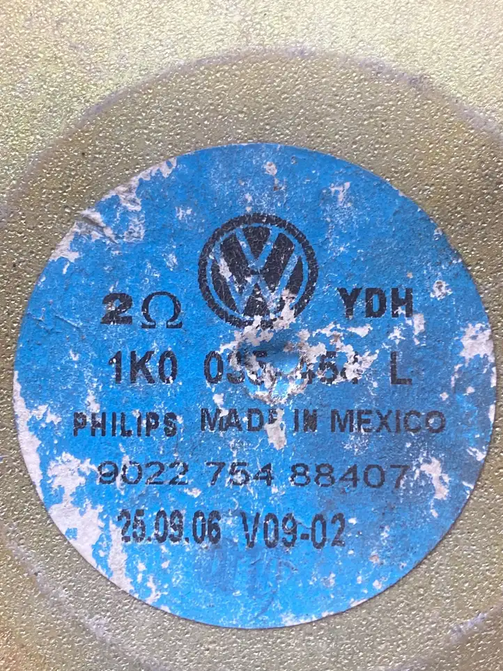 Volkswagen Jetta V 1K0035454L Динамики передних дверей — фото 5