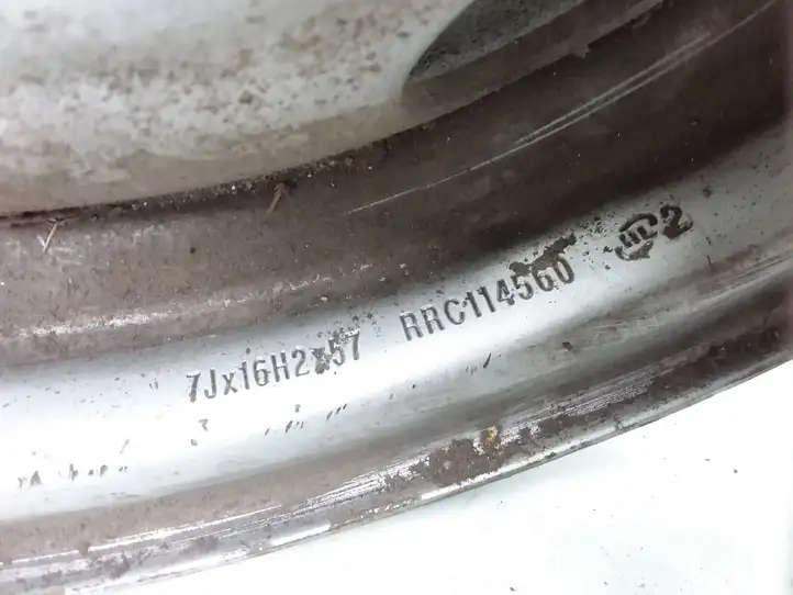 Land Rover Discovery (1998 - 2004)  RRC114560 Стальной штампованный обод (ободья) колеса R 16