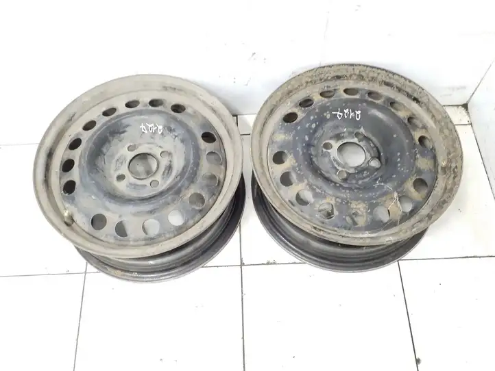 Opel Meriva A (2002 - 2006) 2150159 Стальной штампованный диск R15 — фото 1
