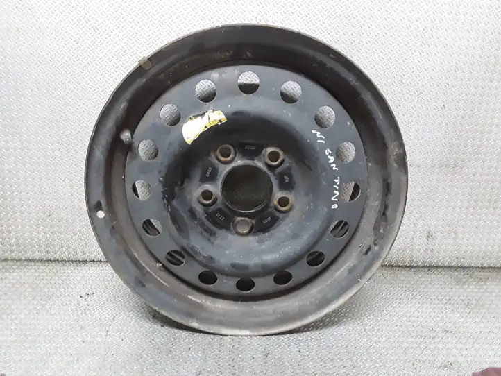 Nissan Primera (2001 - 2008) 2151060 Стальной штампованный диск R15 — фото 1