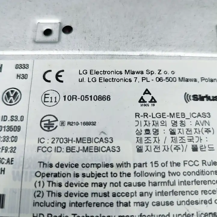 Volkswagen ID.4 (2020 - ) 10A035820H Магнитола / мультимедийная система — фото 8
