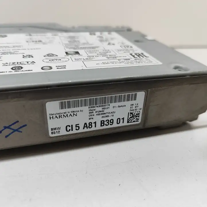 BMW 3 G20 G21   5A81B39 Радио/ проигрыватель CD/DVD / навигация