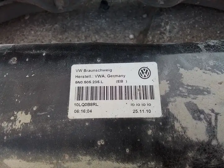 Volkswagen Tiguan (2007 - 2011) 5N0505235L Задняя балка подвески — фото 2