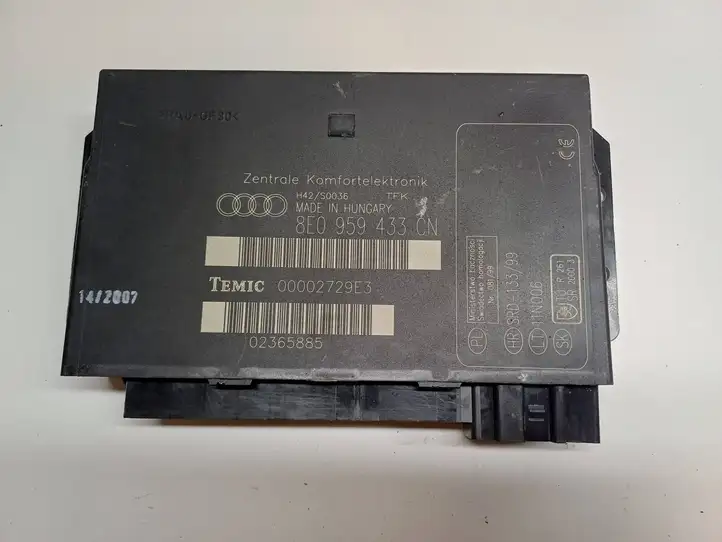 Audi A4 S4 B7 8E 8H (2004 - 2009) 8E0959433CN Модуль комфорта — фото 1