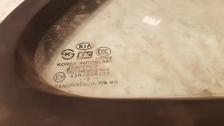 Kia Sorento (2002 - 2006) 43R000382 Форточка двери — фото 2