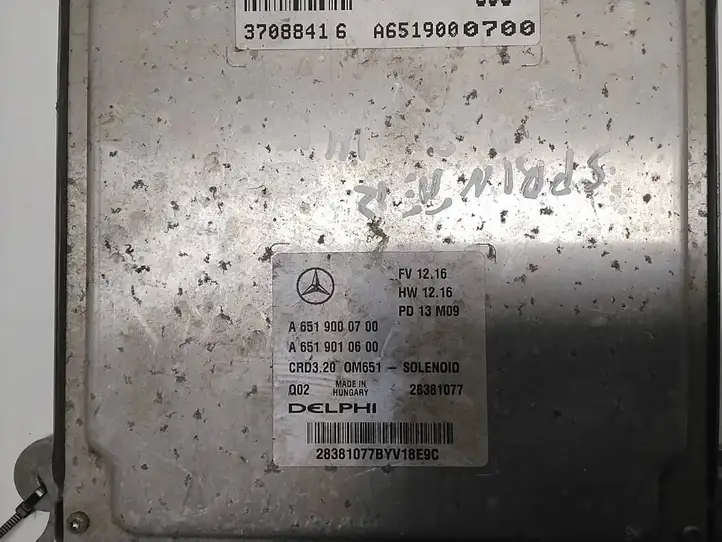 Mercedes-Benz Sprinter W906 (2006 - 2018) A6519000700 Комплект системы зажигания — фото 7