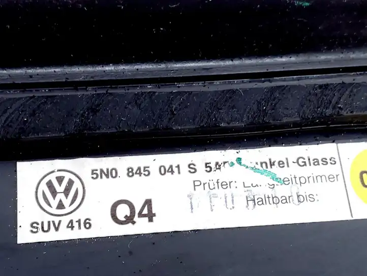 Volkswagen Tiguan (2007 - 2011) 5N0845041S Заднее боковое стекло — фото 5