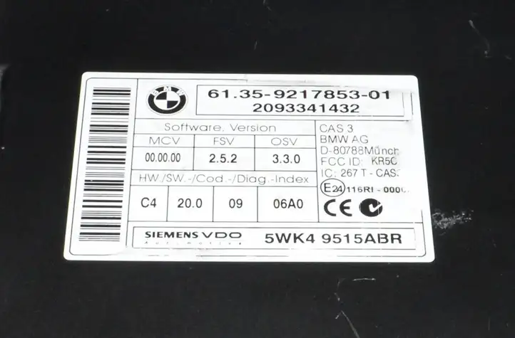BMW 3 E90 E91 (2005 - 2012) 8506438 Комплект системы зажигания — фото 13