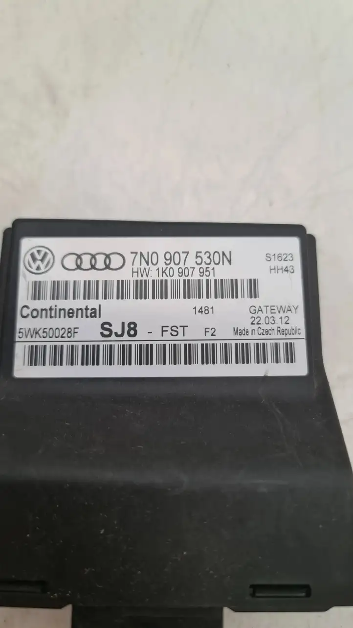 Volkswagen Sharan (2010 - 2015) 7N0907530N Модуль Gateway — фото 3