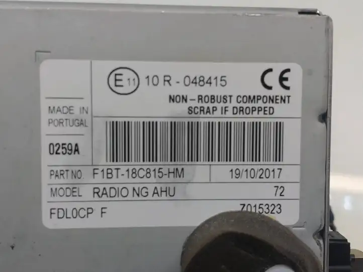 Ford Transit - Tourneo Connect (2009 - 2017) F1BT18C815HM Магнитола / мультимедийная система — фото 8