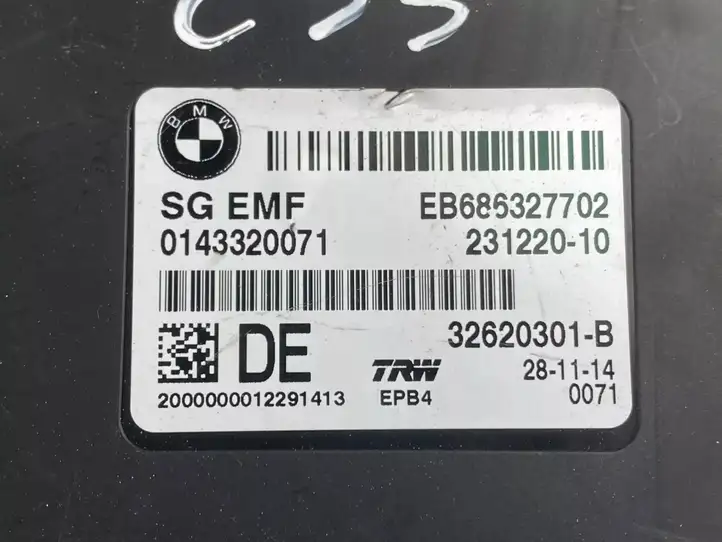 BMW 3 F30 F35 F31 (2012 - 2018) 6863277 Блок управления стояночным тормозом — фото 7