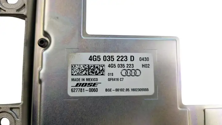 Porsche Macan (95B) (2014 - 2018) 4G5035223D Усилитель звука — фото 6