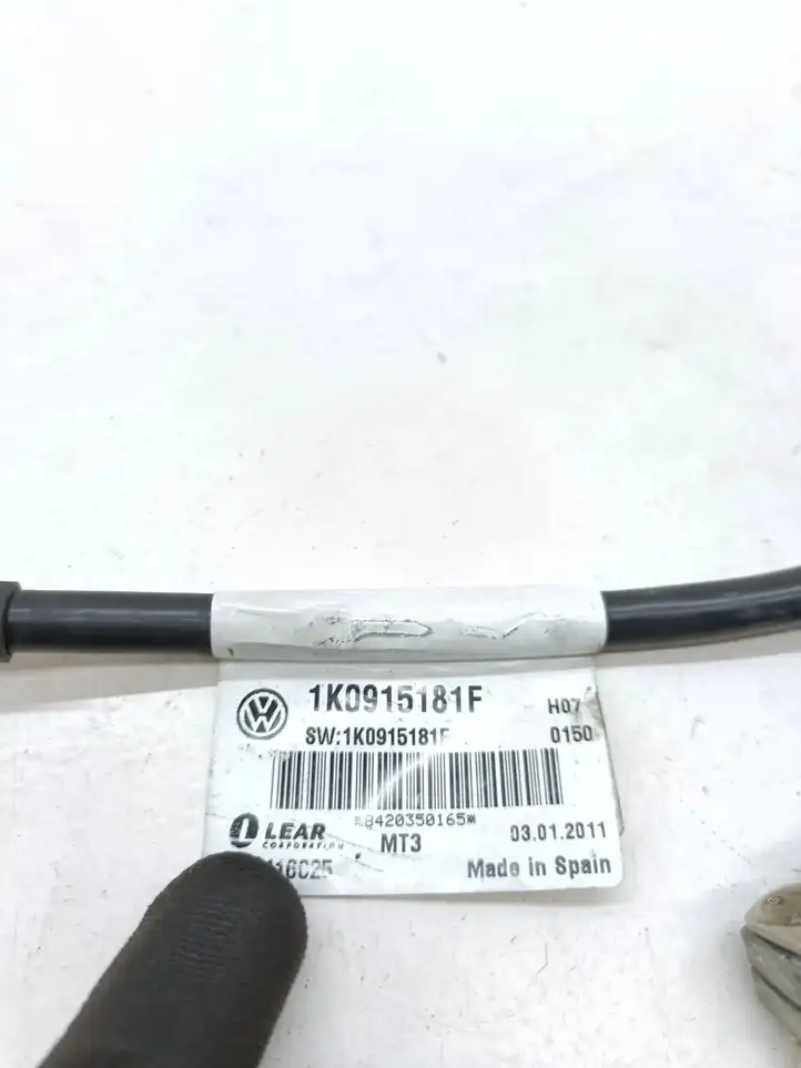 Volkswagen PASSAT B7 (2011 - 2014) 1K0915181F Минусовой провод аккумулятора — фото 5