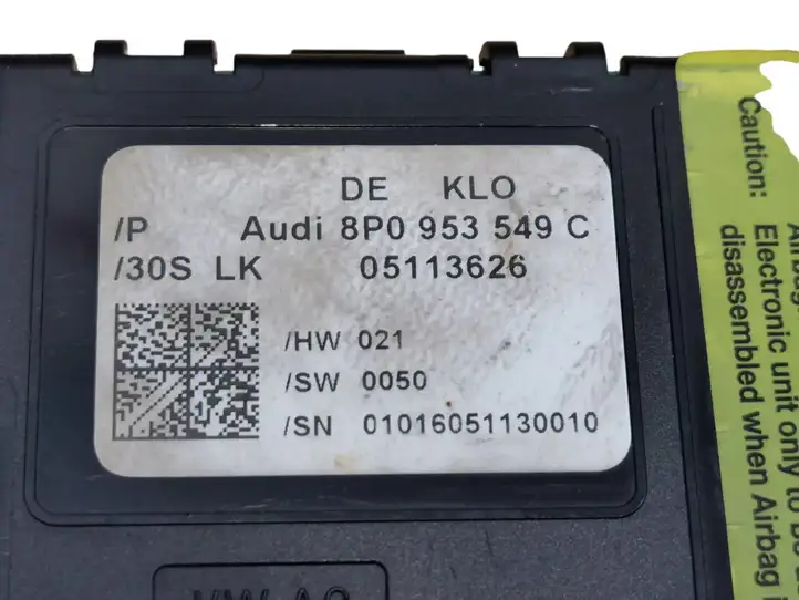 Audi A3/S3 8P (2004 - 2008) 8P0953549C Датчик угла поворота руля — фото 5