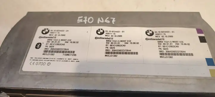 BMW X5 E70 (2006 - 2013) 9224422 Bluetooth модуль — фото 3