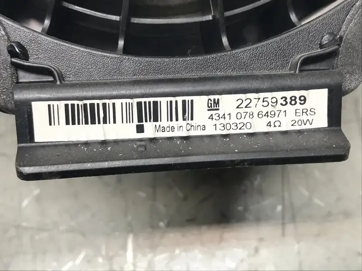 Opel Astra J (2009 - 2012) 22759389 Динамики задних дверей — фото 2