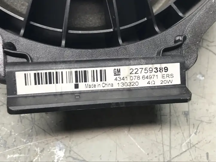 Opel Astra J (2009 - 2012) 22759389 Динамики задних дверей — фото 2