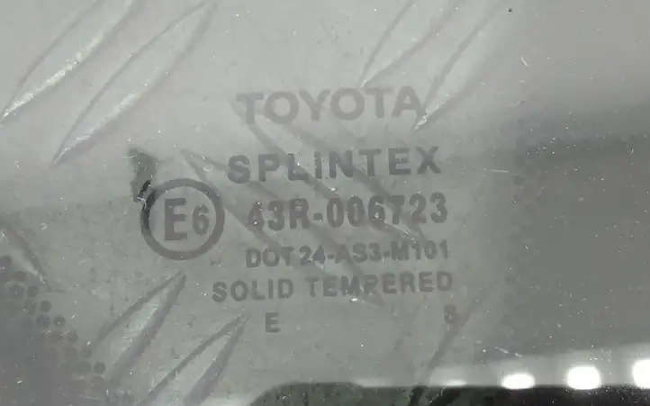 Toyota Corolla Verso AR10 (2004 - 2009) Заднее боковое стекло — фото 2