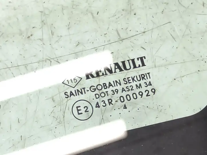 Renault Espace IV (2002 - 2006) 43R000929 Треугольное стекло кузова — фото 4