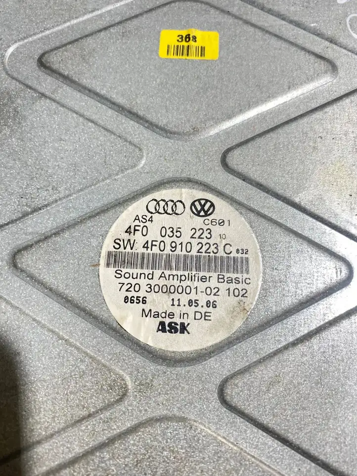 Audi A6 S6 C6 4F (2004 - 2008) 4F0035223 Усилитель звука — фото 4