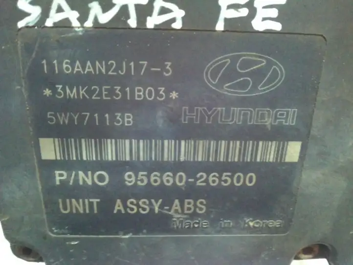Hyundai Santa Fe (2000 - 2005) 5890026150 ABS блок — фото 4