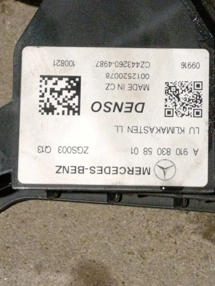 Mercedes-Benz Sprinter W907 W910 (2018 - ) A9108305801 Комплект системы вентиляции салона — фото 8