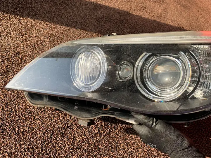 BMW 5 E60 E61 (2004 - 2010) 7044671 Передняя фара — фото 2