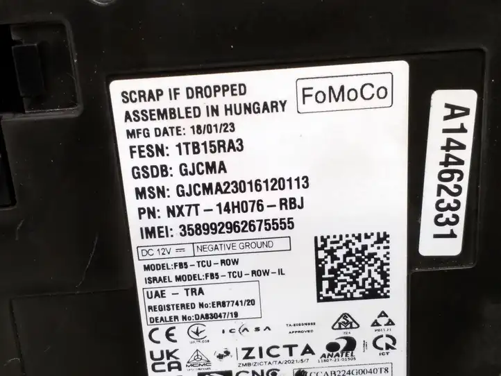 Ford Focus (2019 - ) NX7T14H076RBJ Блок GSM — фото 5