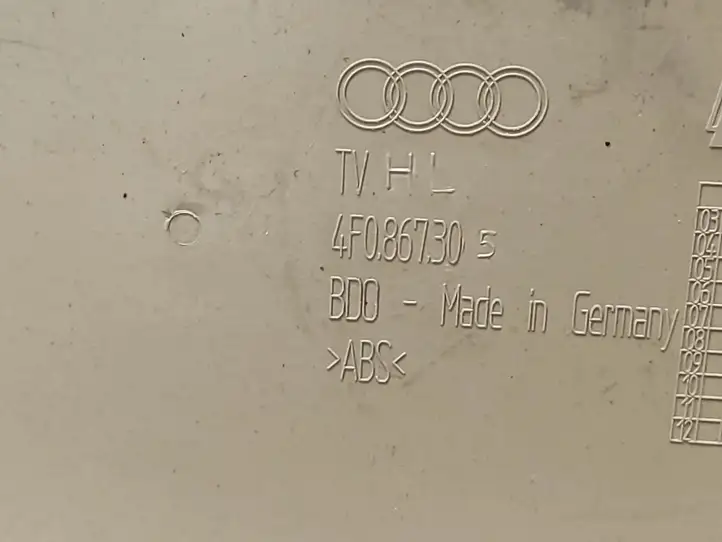 Audi A6 S6 C6 4F (2004 - 2008) 4F0867305 Обшивка задней двери — фото 5