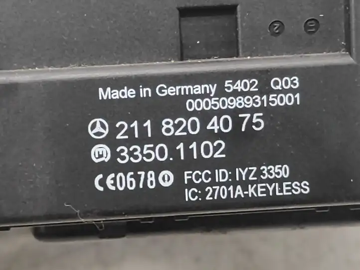 Mercedes-Benz CLS C219 (2003 - 2011) 2118204075 Передняя пепельница — фото 5
