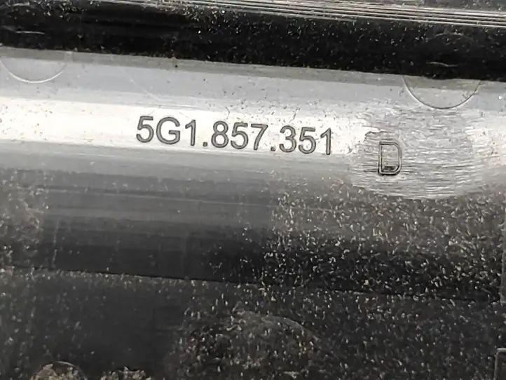 Volkswagen Golf VII (2013 - 2019) 5G1819741S Отделка внутренней панели салона — фото 9