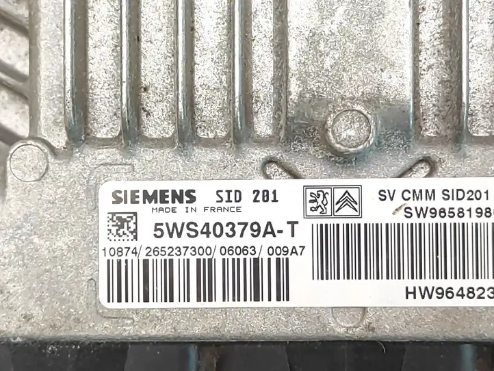 Citroen C6 (2005 - 2012) SW9658198080 Комплект системы зажигания — фото 9