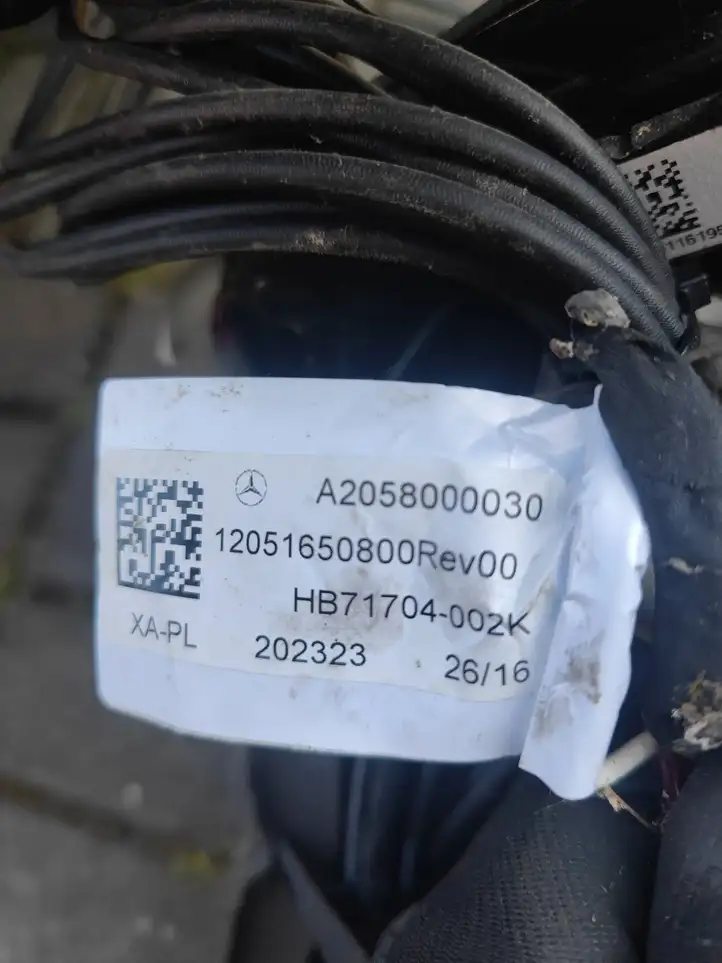 Mercedes-Benz C W205 (2014 - 2021) A2058000030 Комплект складной крыши — фото 2