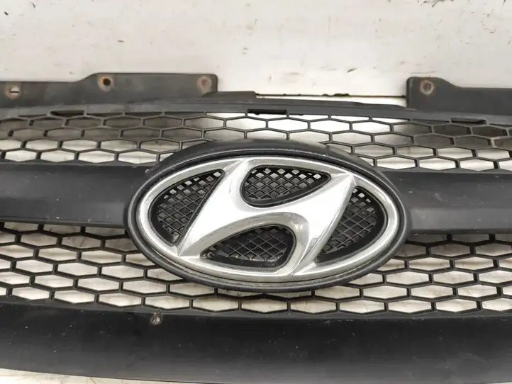 Hyundai Sonata (2003 - 2007) 863513K000 Верхняя решетка радиатора — фото 2