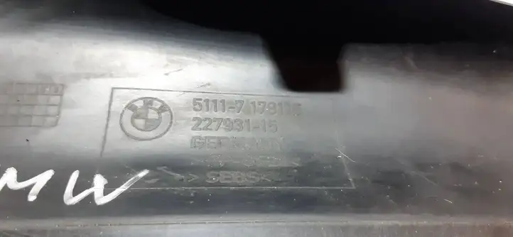 BMW 5 E60 E61 (2004 - 2010) 51117178116 Детали воздухозаборника — фото 3