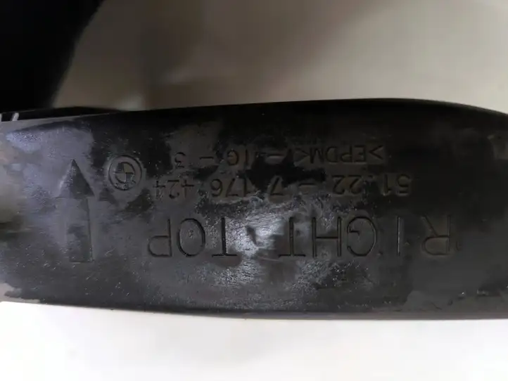 BMW X6 E71 (2008 - 2014) 7176424 Ветровик задней двери — фото 3