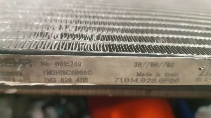 Ford Galaxy (2000 - 2006) YM2H19C600AC Испаритель кондиционера — фото 2