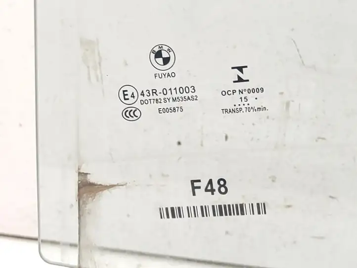 BMW X1 F48 F49 (2015 - 2022) 43R011003 Стекло задней двери — фото 2