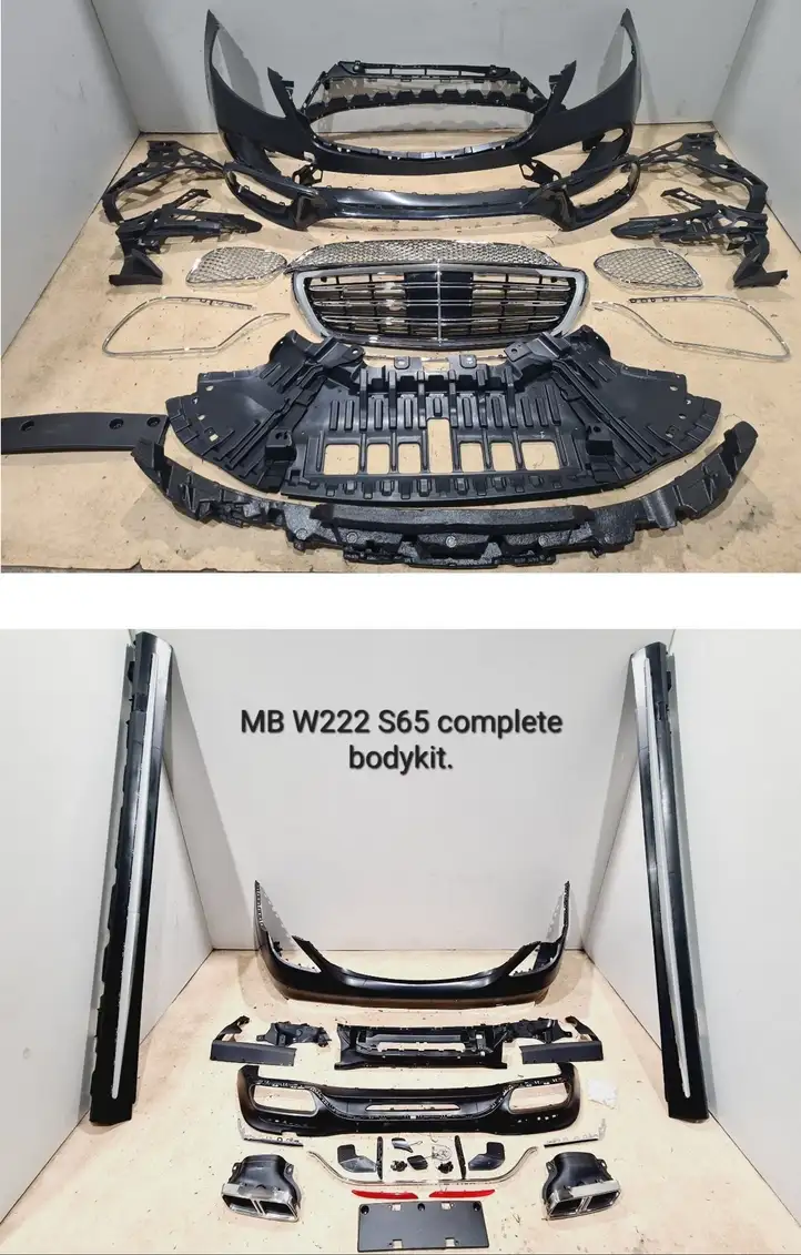 Mercedes-Benz S W222 (2013 - ) Комплект переднего бампера — фото 1